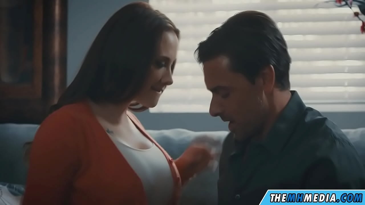 浪漫的性爱,有一个好的胸脯的妈妈